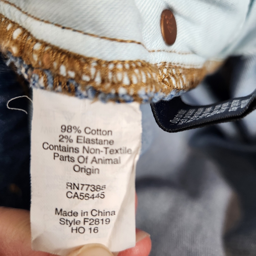 Madewell Slim Boyjean Size 30 Medium Wash Lighly Distressed - Picture 14 of 15